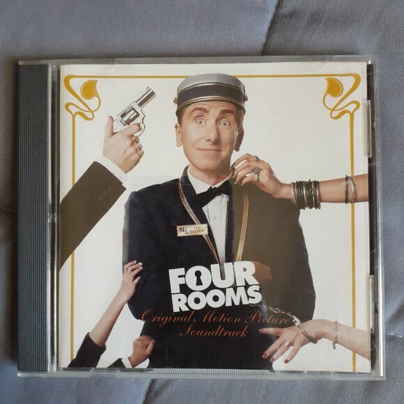 Four Rooms Original Motion Picture Soundtrack (CD, 1995, Elektra Records) - Picture 1 of 4